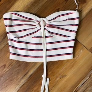 Lottie moss crop/tube top